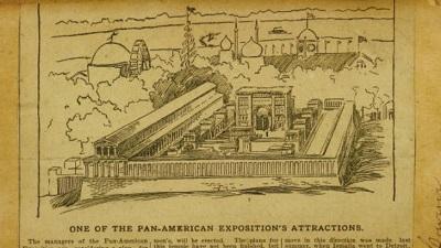 Pan American Exposition Scrapbooks